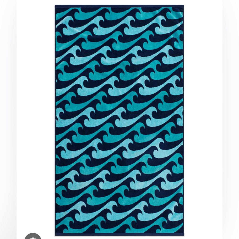NWT Faherty Beach Towel Sold Out Endless Teal Peaks